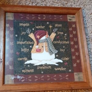 Sonoma Wooden Frame Art